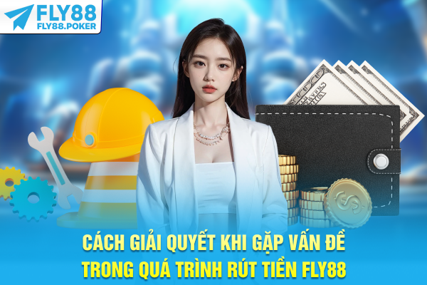 Cách giải quyết khi gặp vấn đề trong quá trình rút tiền FLY88