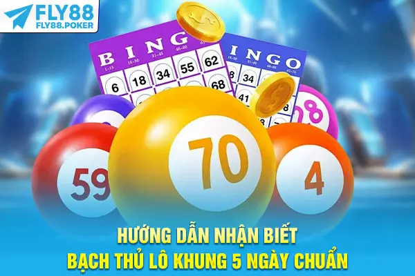 Hướng dẫn nhận biết bạch thủ lô khung 5 ngày chuẩn